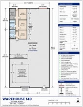 60-130 Industrial Way, Brisbane, CA à louer Plan d’étage- Image 1 de 9