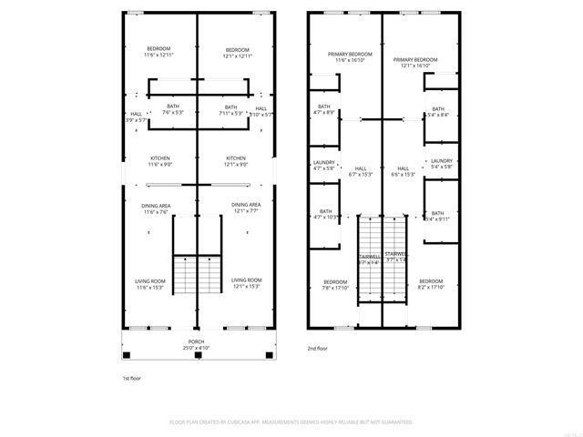 406 & 408 England St, Lonoke, AR à vendre - Plan d’étage - Image 2 de 2