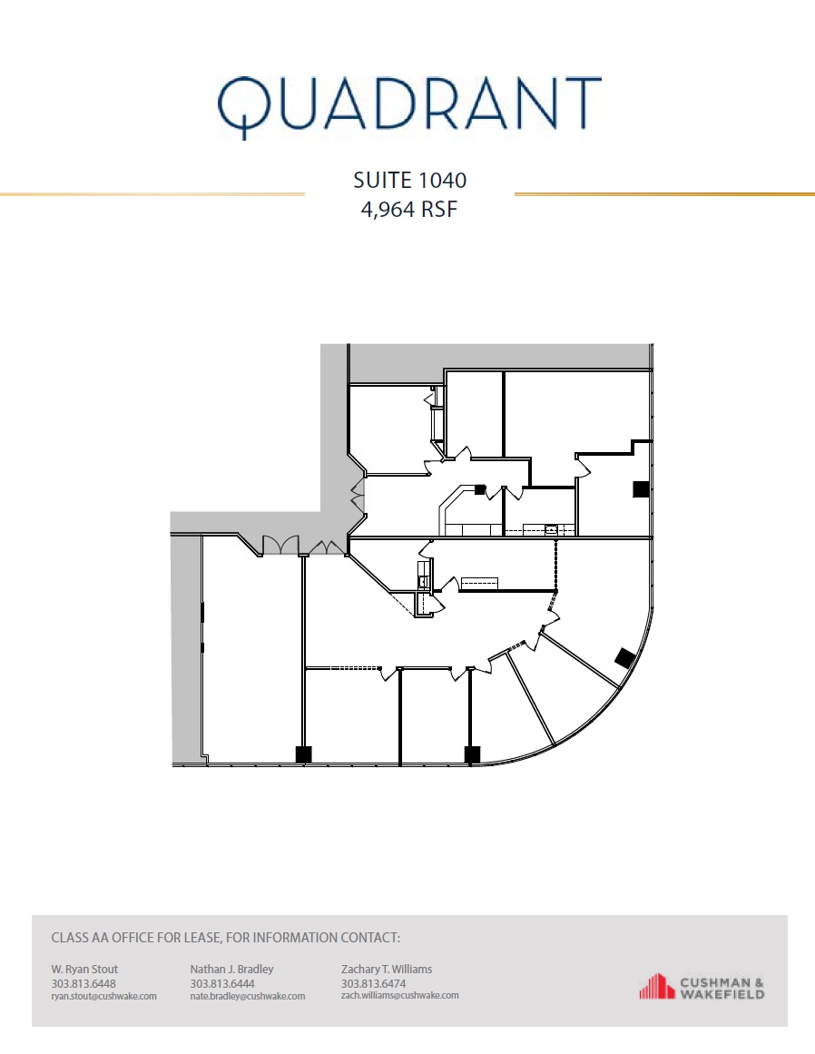 5445 DTC Pky, Greenwood Village, CO for lease Floor Plan- Image 1 of 1