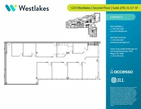 1000 Westlakes Dr, Berwyn, PA à louer Plan de site- Image 1 de 1