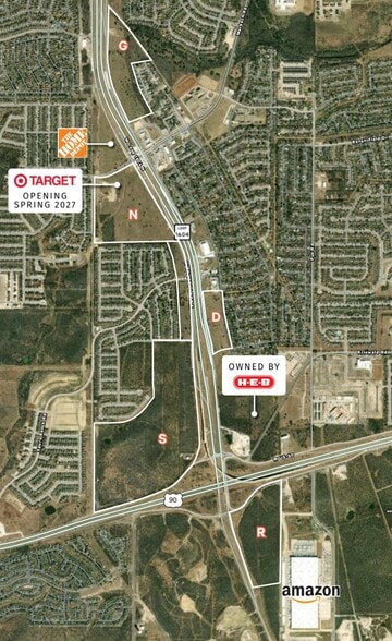 1604 W At Highwy 90, San Antonio, TX à vendre - Aérien - Image 2 de 9