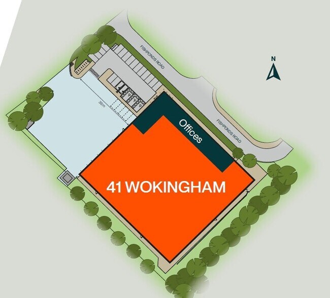 Fishponds Rd, Wokingham à louer - Photo du bâtiment - Image 2 de 4