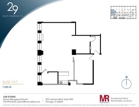 29 E Madison St, Chicago, IL for lease Floor Plan- Image 1 of 7