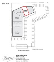 2360 S Bascom Ave, Campbell, CA for lease Site Plan- Image 2 of 2