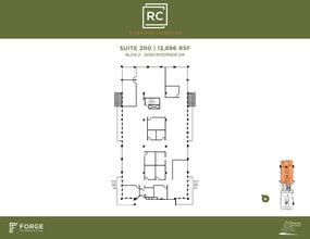 5020 Riverside, Irving, TX à louer Plan d’étage- Image 1 de 1