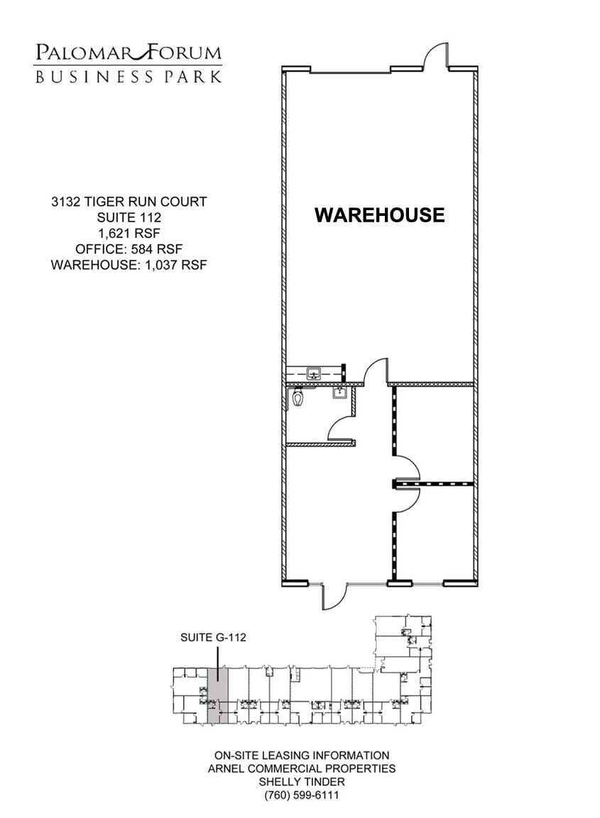 3132 Tiger Run Ct, Carlsbad, CA for lease Floor Plan- Image 1 of 1