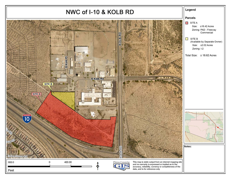 NWC Kolb & I-10, Tucson, AZ à vendre - A rien - Image 1 de 6