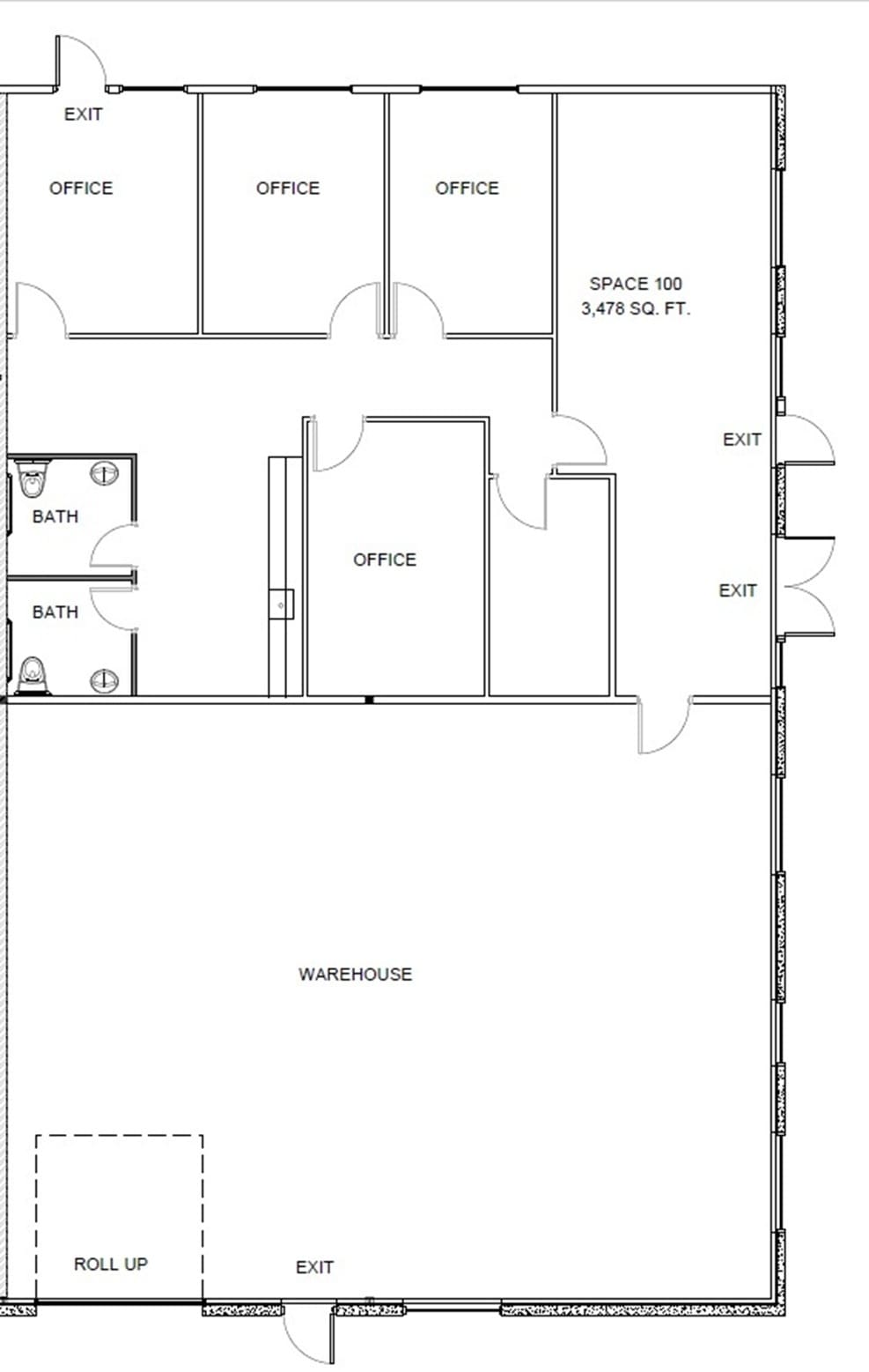 6330 S Eastern Ave, Las Vegas, NV à louer Plan d’étage- Image 1 de 1