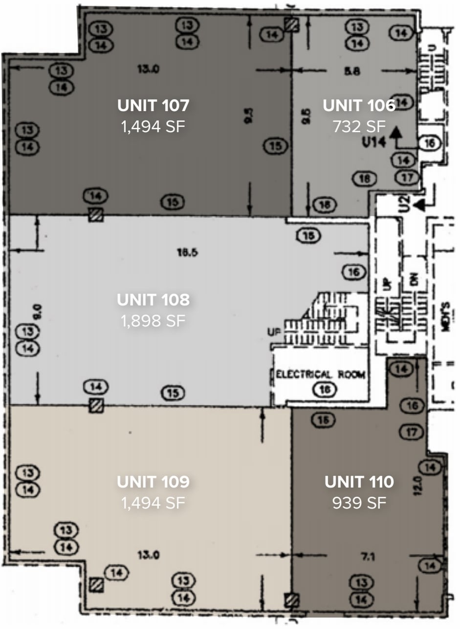 3601 Highway 7 E, Markham, ON for lease Floor Plan- Image 1 of 1