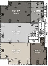 3601 Highway 7 E, Markham, ON for lease Floor Plan- Image 1 of 1