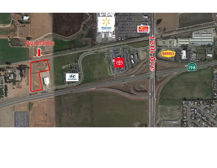 NEC Glendale Ave & S Aquifer Ave, Hanford, CA à vendre - Photo du bâtiment - Image 1 de 4