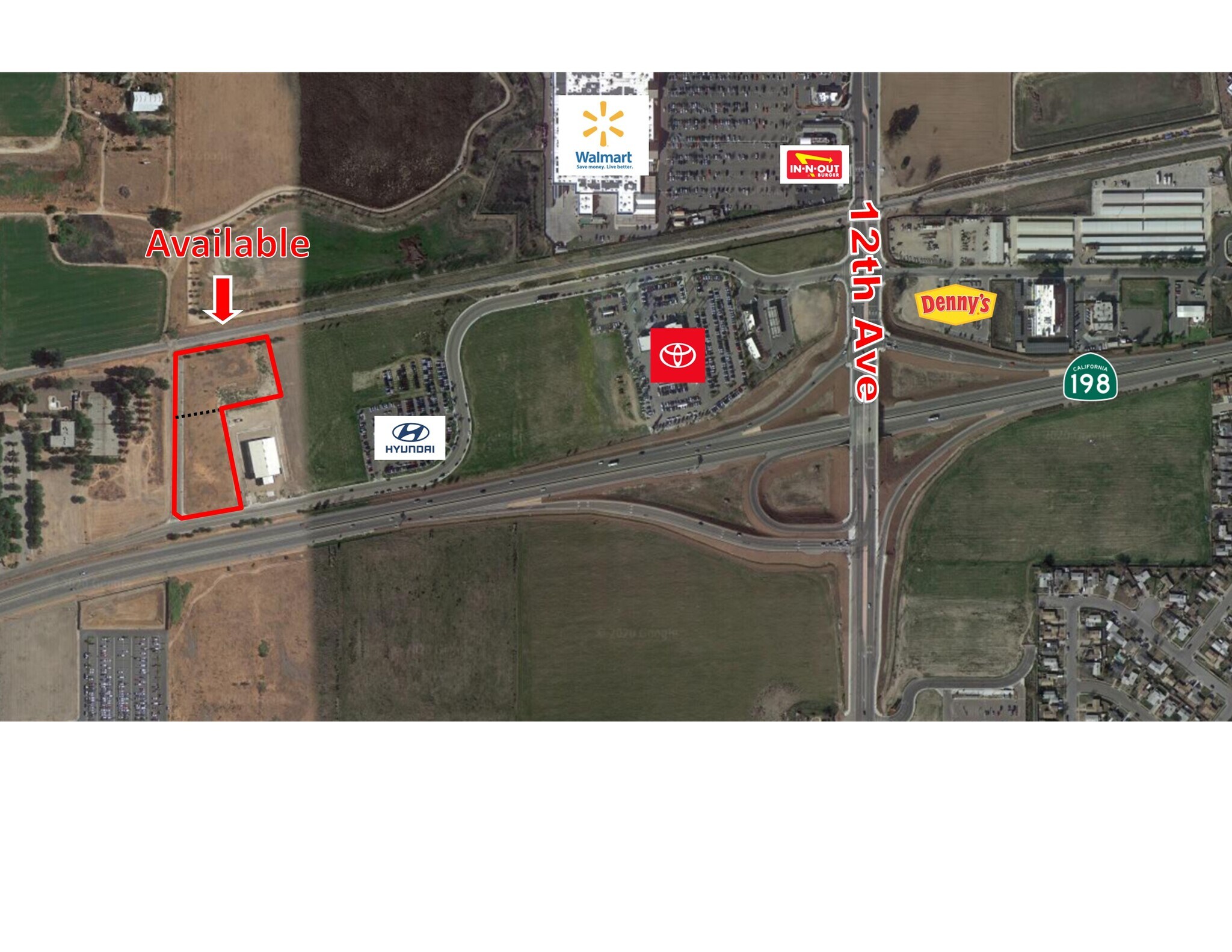 NEC Glendale Ave & S Aquifer Ave, Hanford, CA à vendre Photo du bâtiment- Image 1 de 5