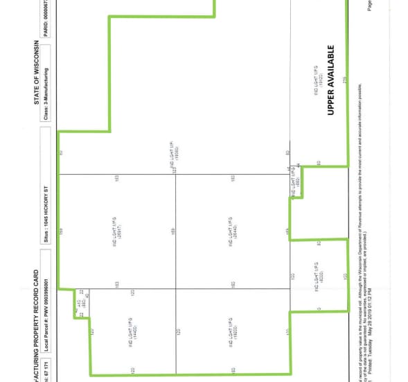 1045 Hickory St, Pewaukee, WI for lease Floor Plan- Image 1 of 1