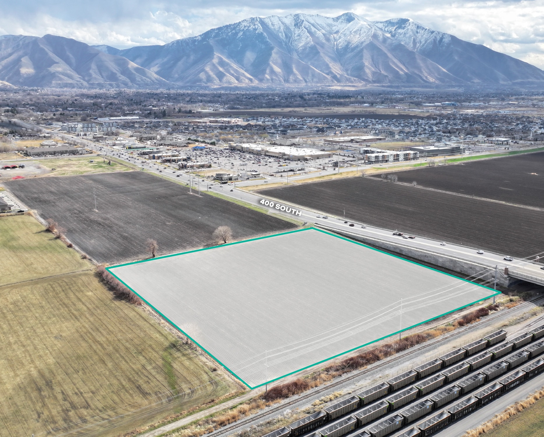 Approx. 1500 West 400 South, Springville, UT for sale Aerial- Image 1 of 4