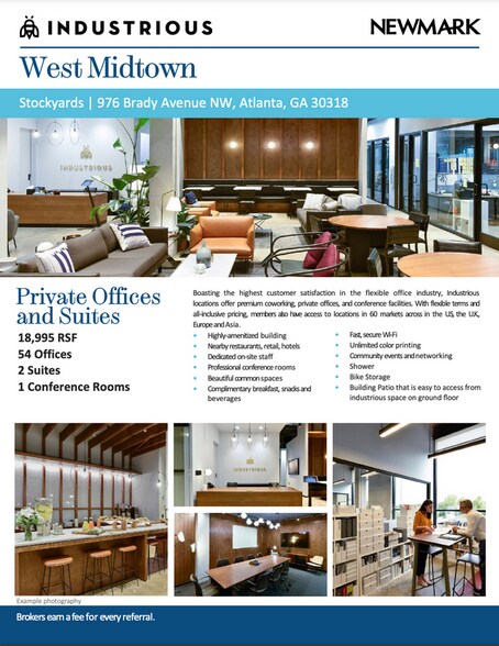 934-976 Brady Ave NW, Atlanta, GA à louer - Photo intérieure - Image 2 de 8