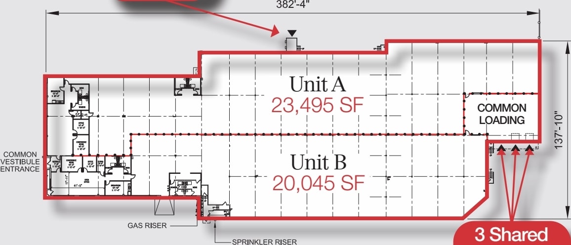 475 S Dean St, Englewood, NJ à louer Plan d’étage- Image 1 de 2