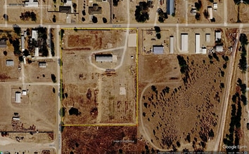 350 N Stevens Ave, Elkhart, KS - Aerial map view