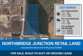 More details for US Highway 93 & Crossroads Point blvd, Jerome, ID - Land for Sale