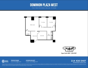 17304 Preston Rd, Dallas, TX à louer Plan d’étage- Image 1 de 1