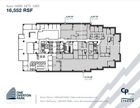 3625 Cumberland Blvd SE, Atlanta, GA à louer Plan d’étage- Image 1 de 1