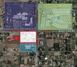 More details for Greenfield Rd & Queen Creek Rd, Gilbert, AZ - Land for Lease