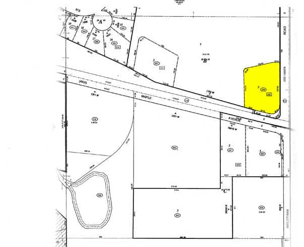 1101 W Maple Ave, Mundelein, IL à louer - Plan cadastral - Image 2 de 7