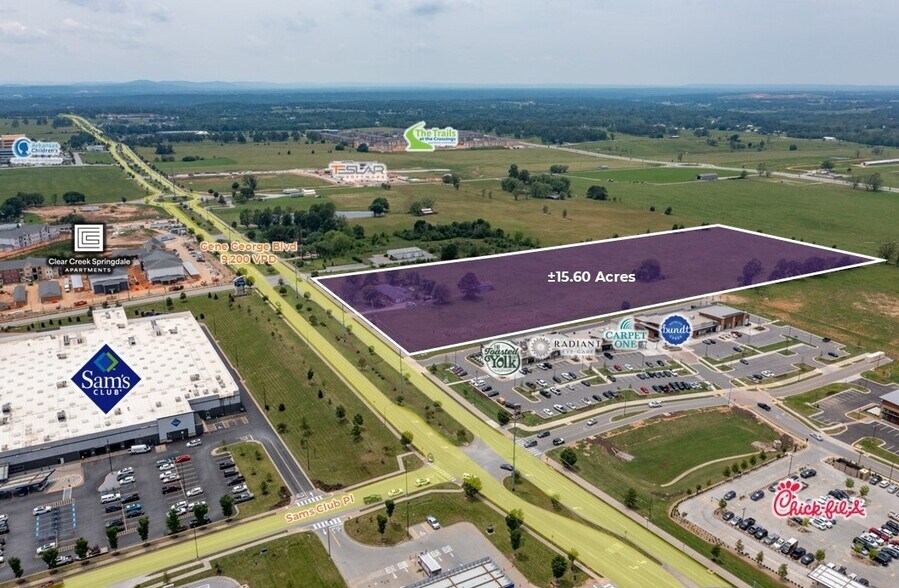 1550 Gene George Blvd, Springdale, AR for sale - Building Photo - Image 1 of 6