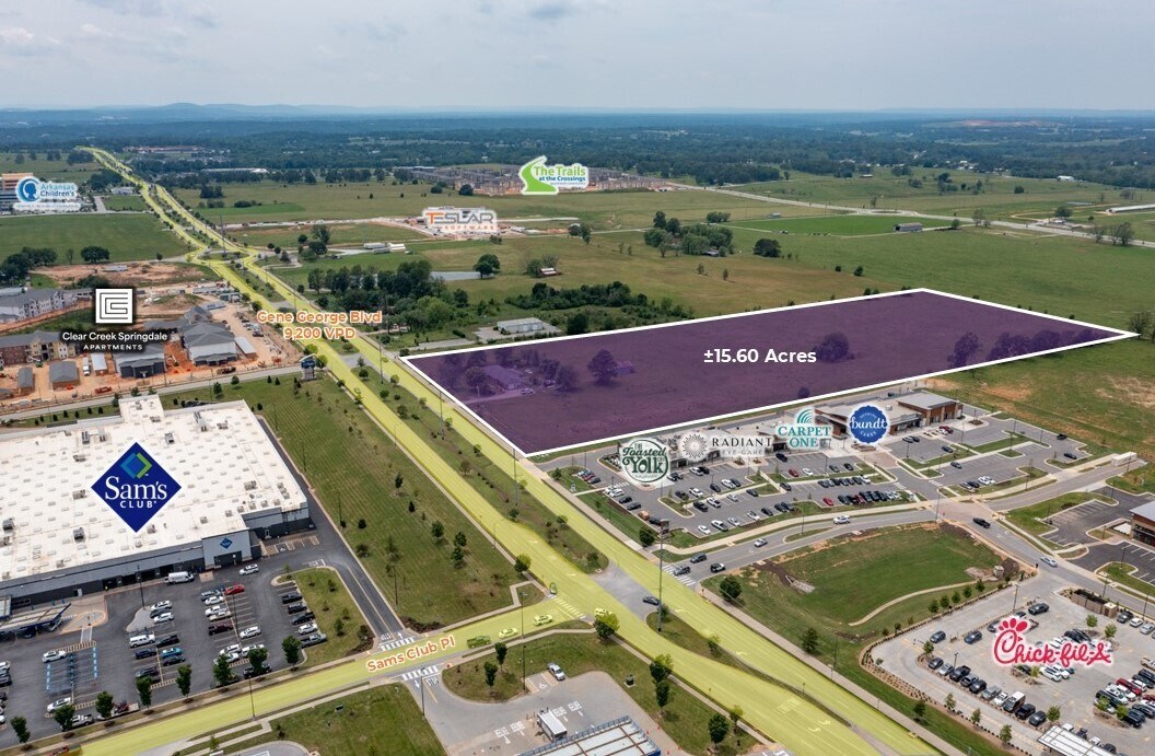 1550 Gene George Blvd, Springdale, AR for sale Building Photo- Image 1 of 7