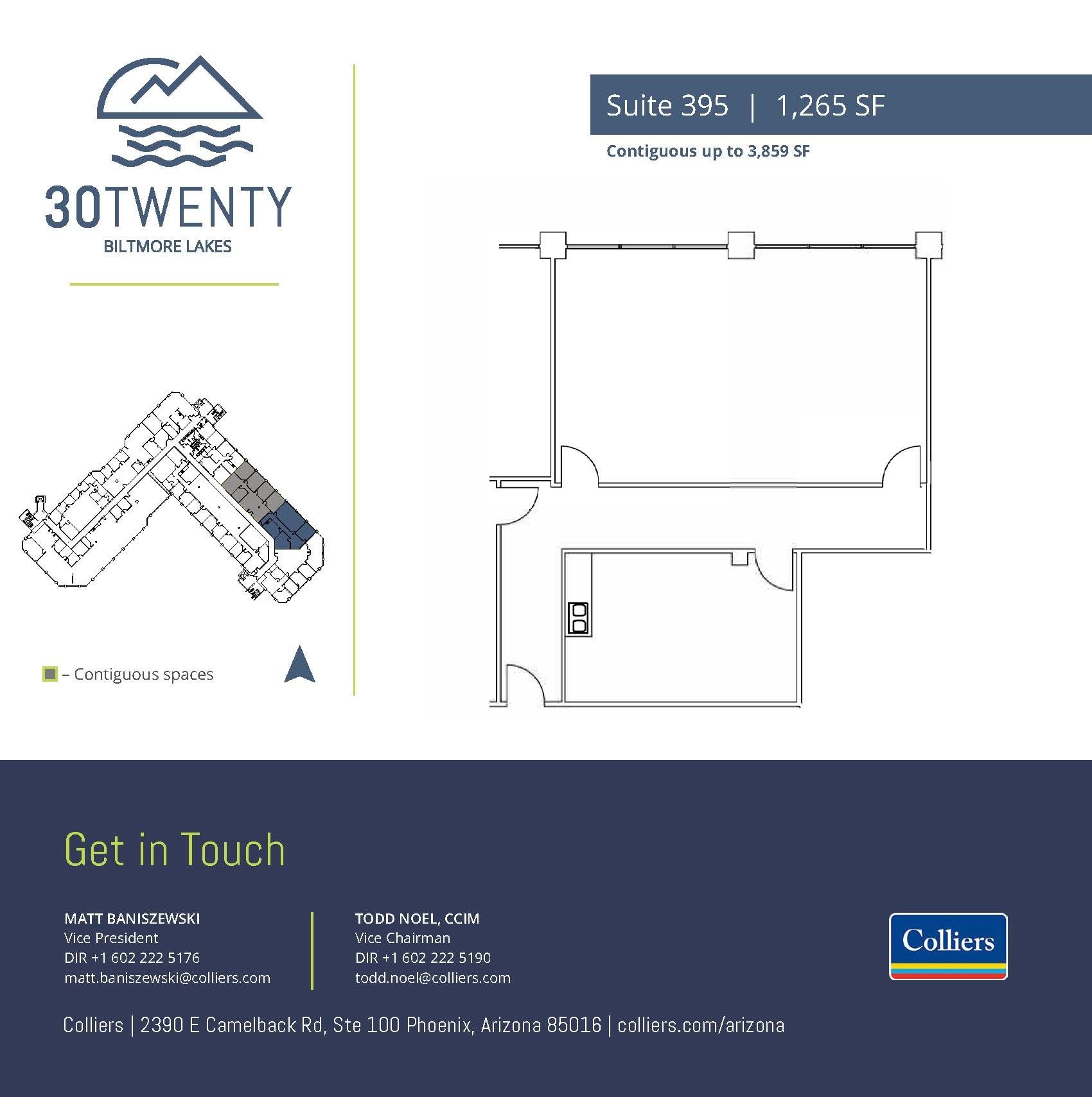 3020 E Camelback Rd, Phoenix, AZ for lease Floor Plan- Image 1 of 2
