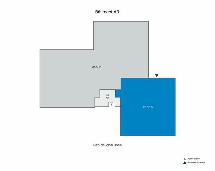 Flex in Saint-Thibault-des-Vignes for lease - Floor Plan - Image 3 of 3