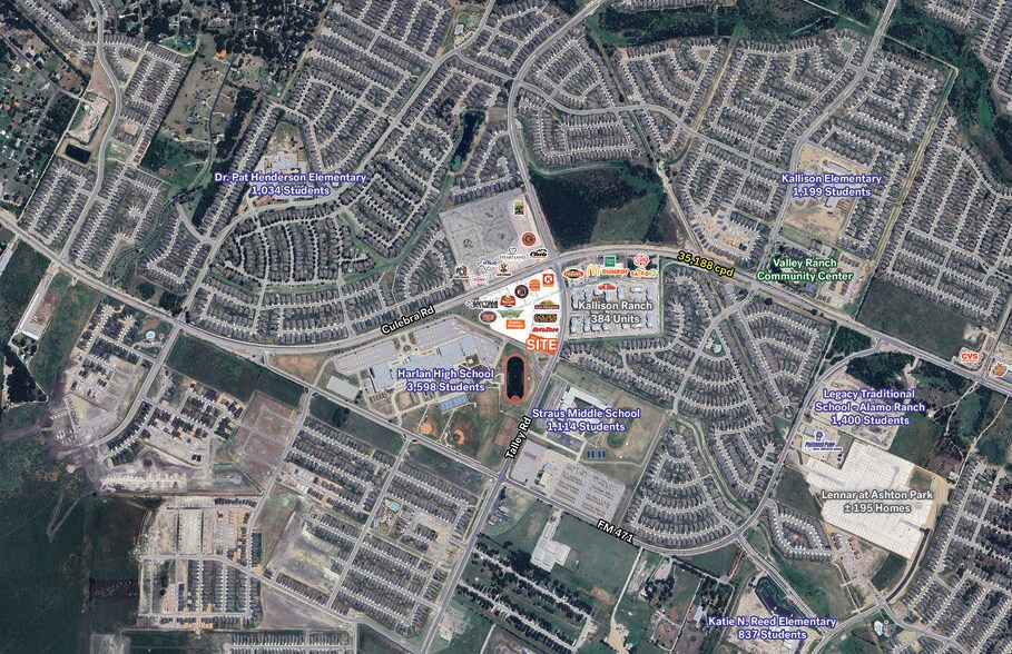 Culebra Rd & Talley rd, San Antonio, TX à louer - Photo du bâtiment - Image 2 de 4