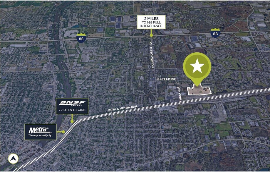 Mcclure Rd, Aurora, IL à vendre - Photo du bâtiment - Image 2 de 3