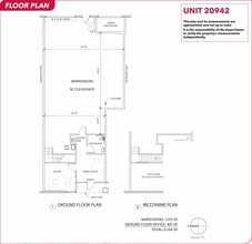 20920-20944 S Normandie Ave, Torrance, CA à louer Plan d’étage- Image 2 de 2