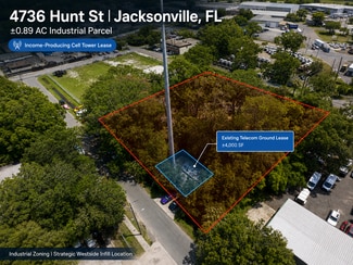 Plus de détails pour 4736 Hunt St, Jacksonville, FL - Industriel à vendre