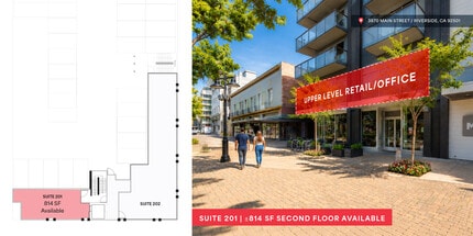 3870 Main St, Riverside, CA for lease Floor Plan- Image 1 of 3