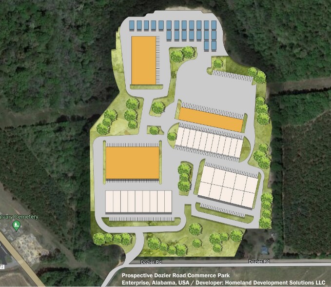 0 Dozier Road, Enterprise, AL à louer - Plan de site - Image 3 de 7