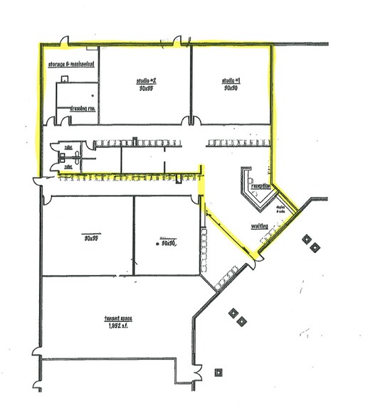 1440 S Oneida St, Menasha, WI à louer - Plan d’étage - Image 3 de 3