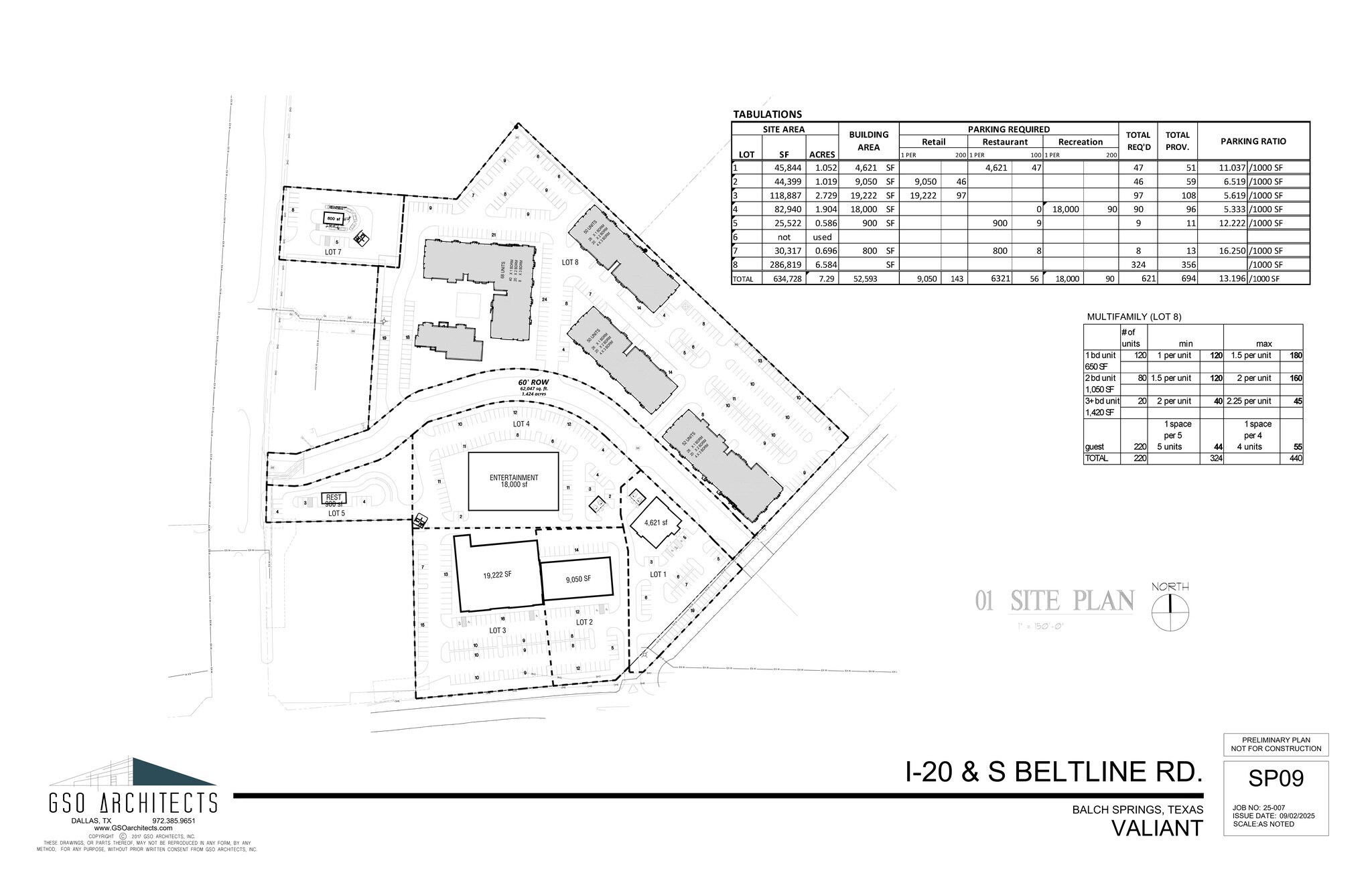 4051 Beltline Rd, Balch Springs, TX à vendre Plan de site- Image 1 de 2