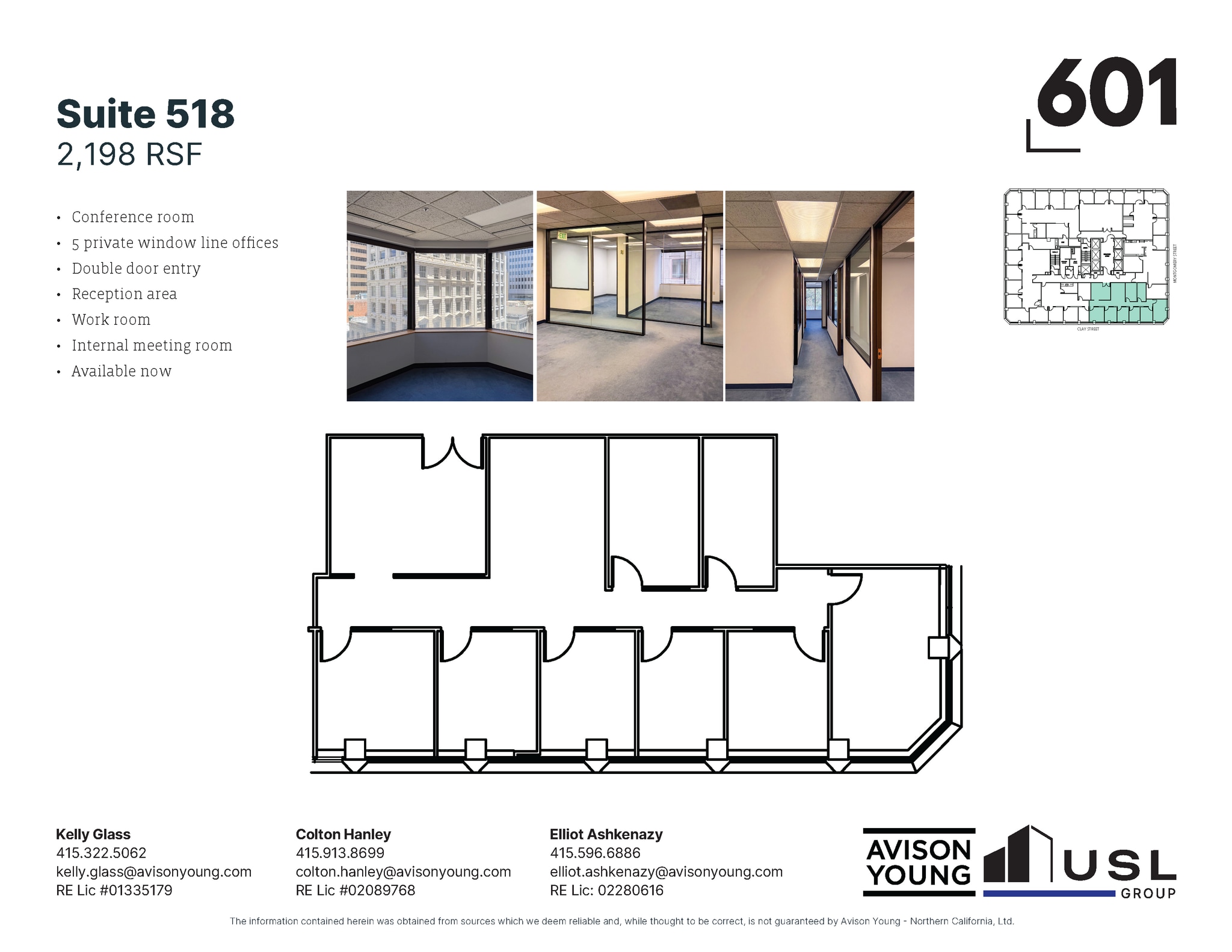601 Montgomery St, San Francisco, CA for lease Interior Photo- Image 1 of 1