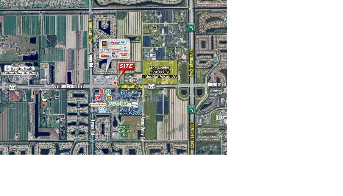 8899 W Boynton Beach Blvd, Boynton Beach, FL à louer Photo du bâtiment- Image 1 de 3