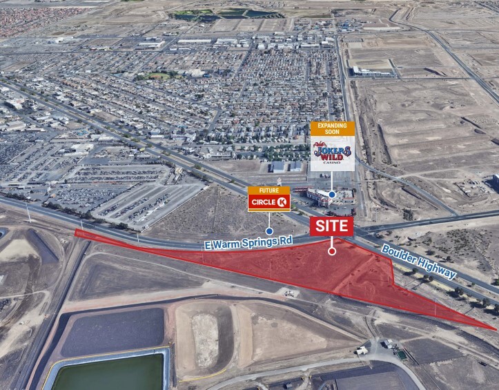 SWC Warm Springs Rd & Boulder Highway, Henderson, NV for lease - Primary Photo - Image 1 of 1