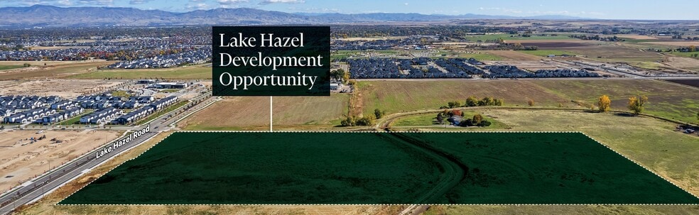 E Lake Hazel Rd, Meridian, ID for sale - Building Photo - Image 1 of 2