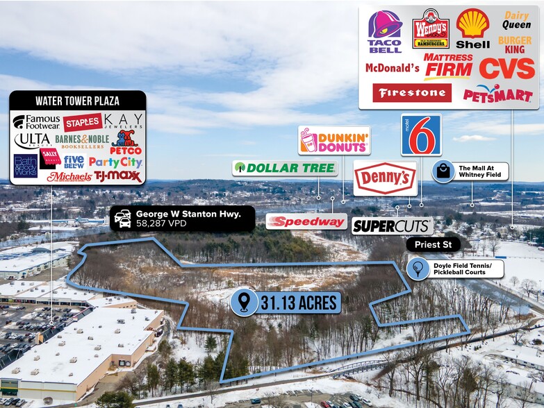 100 Water Tower Pl, Leominster, MA à vendre - Aérien - Image 3 de 3