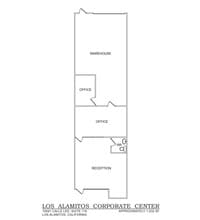 10542 Calle Lee, Los Alamitos, CA for lease Floor Plan- Image 1 of 2