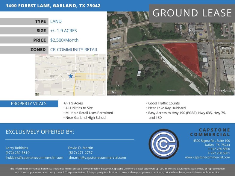 1400 Forest Ln, Garland, TX for lease - Building Photo - Image 2 of 4