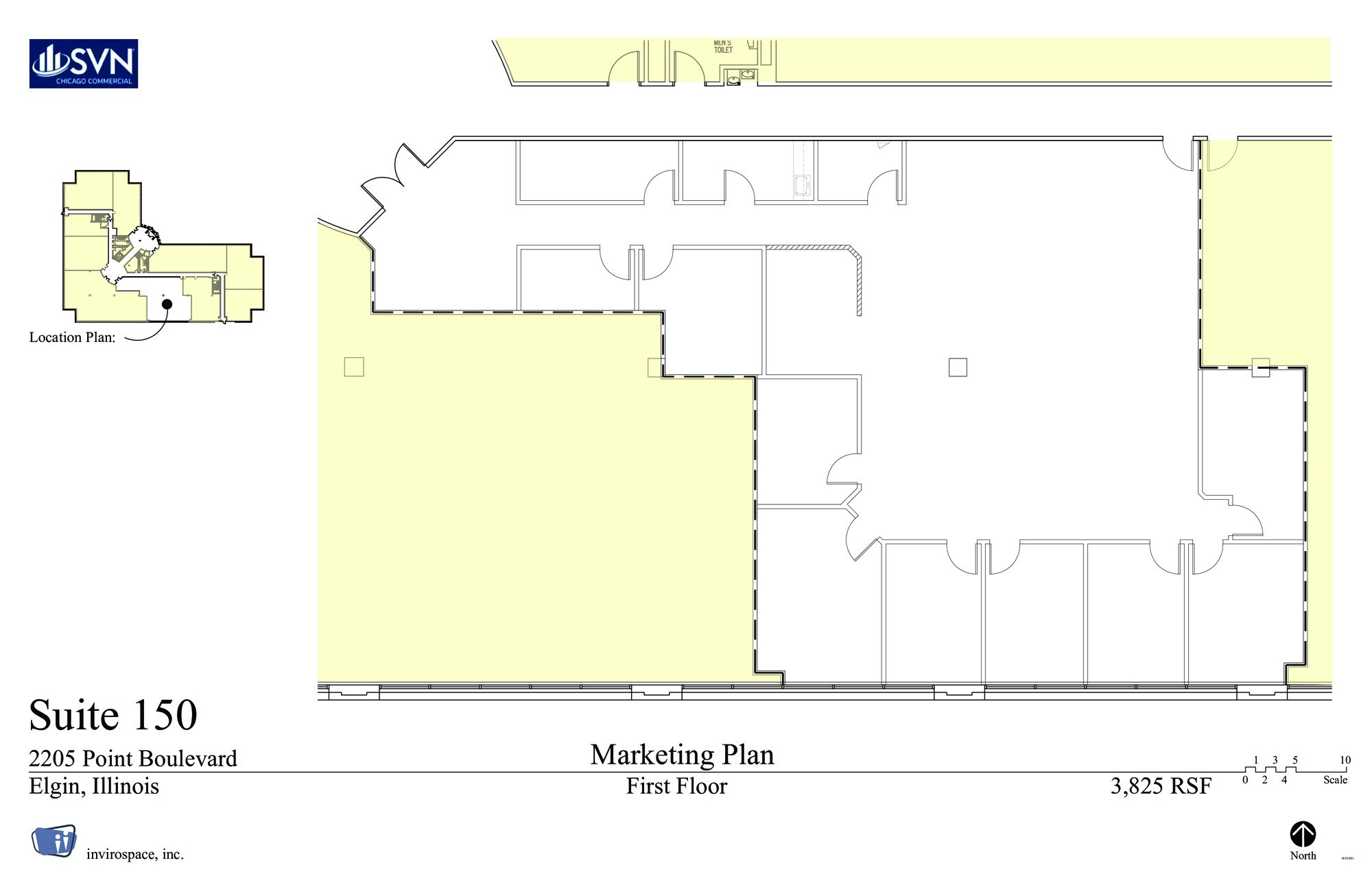 2205 Point Blvd, Elgin, IL for lease Floor Plan- Image 1 of 2