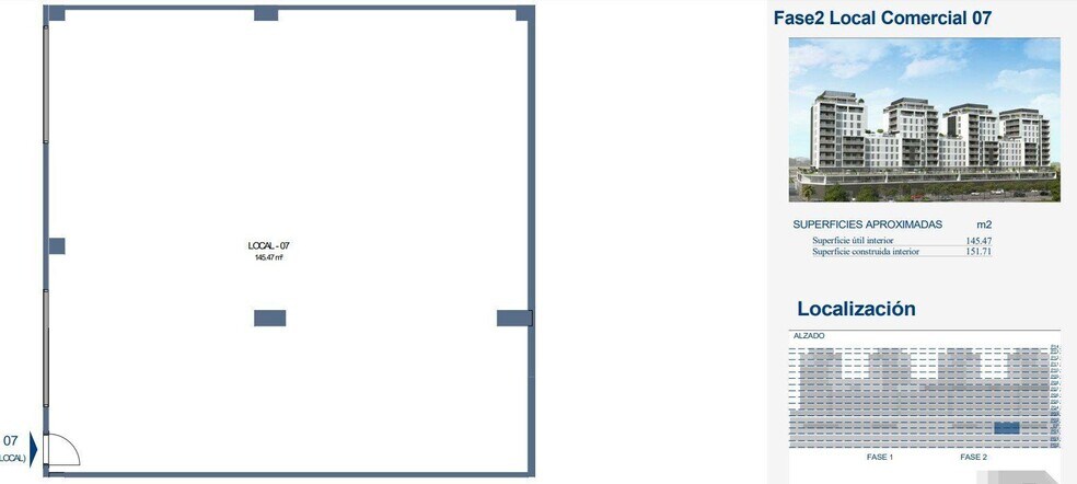 Commerce de détail dans València à vendre - Plan d’étage - Image 2 de 4