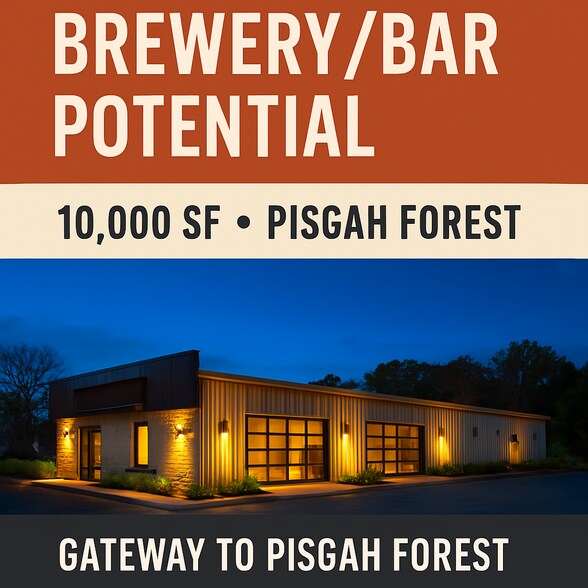321 Hendersonville Hwy, Pisgah Forest, NC à louer - Photo du bâtiment - Image 2 de 6