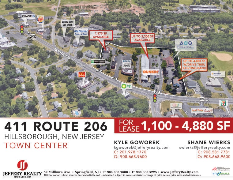 411 Us Highway 206, Hillsborough, NJ for lease - Building Photo - Image 1 of 3