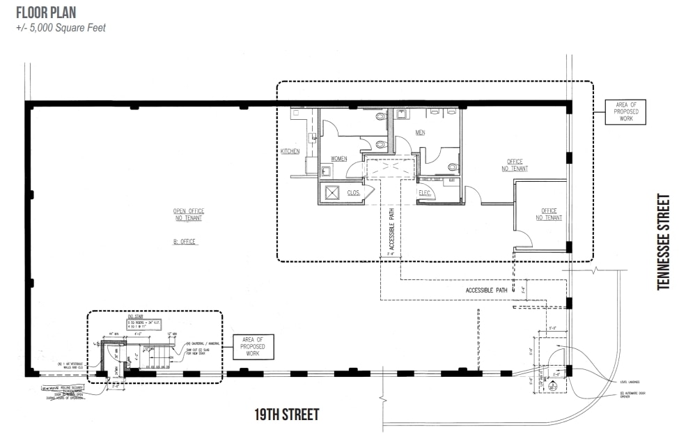 790 Tennessee St, San Francisco, CA à louer Plan d’étage- Image 1 de 1